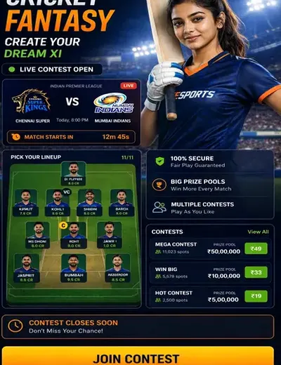 3u (3 u bet) fantasy cricket & matchday visual 3